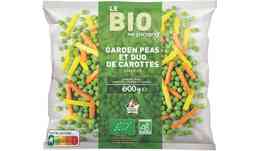 GARDEN PEAS/CAROTTES BIO