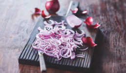 450G OIGNON ROUGE EMINCE