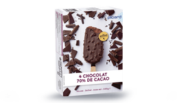 4 BATONNETS CHOCOLAT 70% CACAO 4 BATONNETS CHOCOLAT 70% CACAO