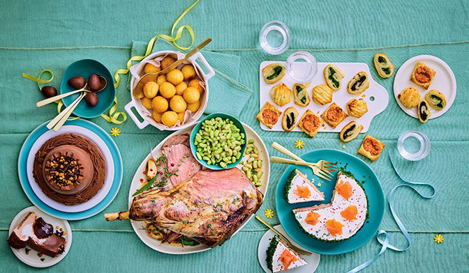 Menu de Pâques traditionnel