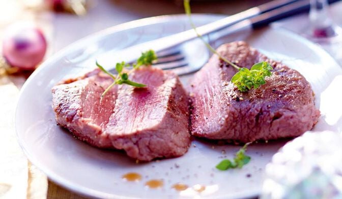 4 PAVES FILET D'AUTRUCHE