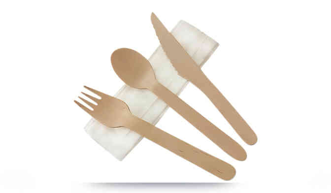 Kit couvert en bois
