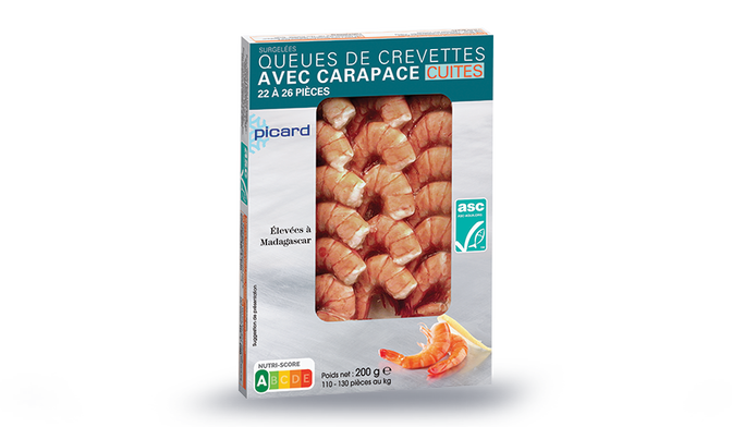 QUEUES CREVETTES CUITES ASC