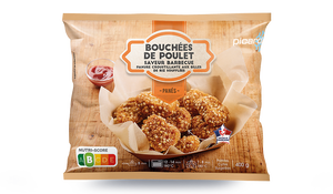 BOUCHEES POULET PANEE BBQ