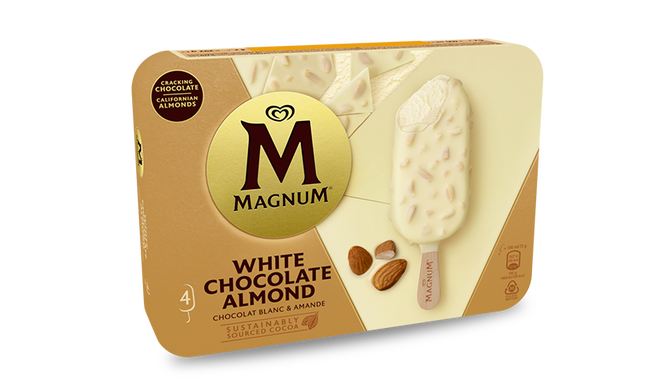 4 MAGNUM WHITE ALMOND