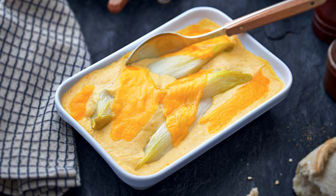 GRATIN ENDIVE MIMOLETTE