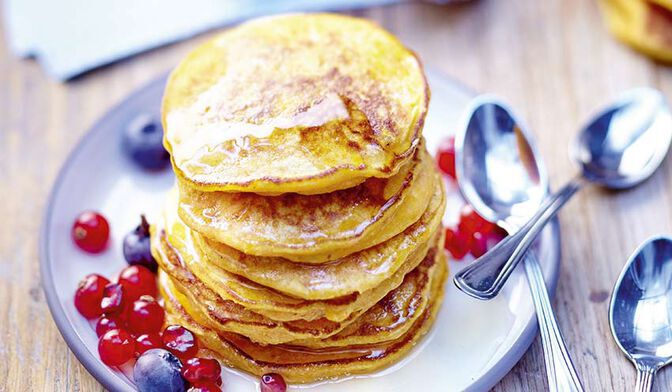 Pancakes au potiron