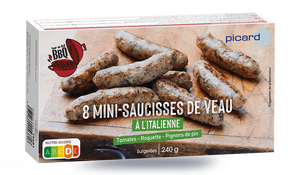 8 MINI-SAUCISSES DE VEAU
