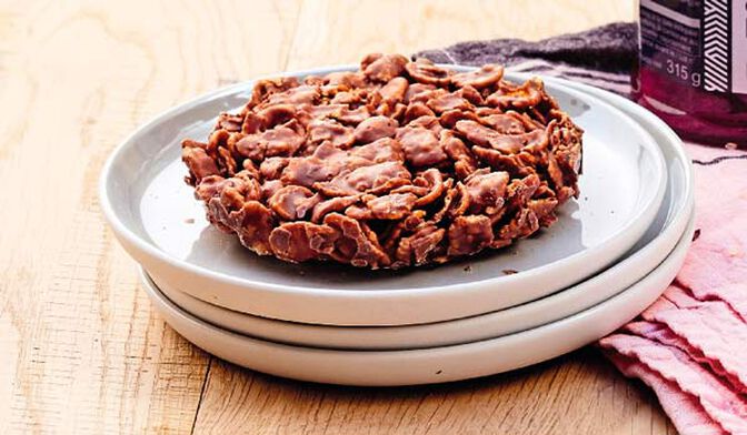 La rose au chocolat au lait
