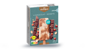 4 BATONNET CHOCO NOISETTE