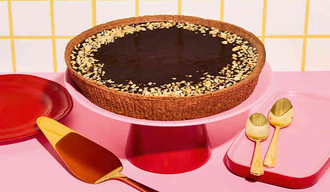 Tarte au chocolat gourmande
