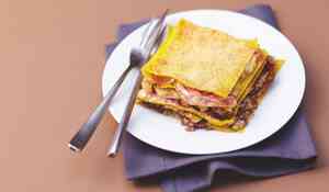 Lasagnes de cèpes à la ricotta et pancetta