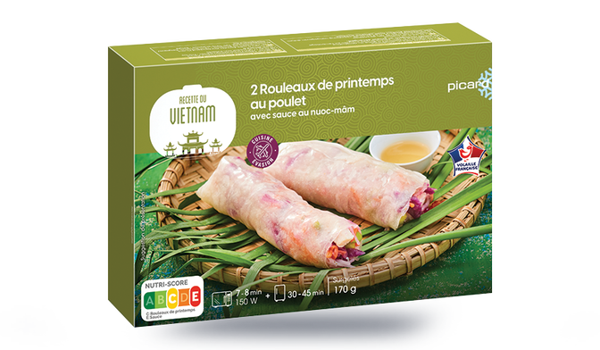 ROULEAUX DE PRINTEMPS POULET