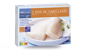 2 dos de cabillaud