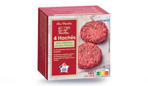 4 HACHES OIGNONS/HERBES