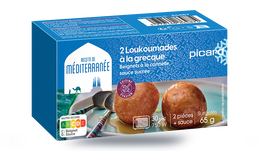 2 LOUKOUMADES A LA GRECQUE
