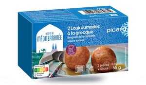 2 LOUKOUMADES A LA GRECQUE