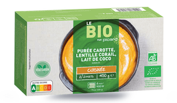 PUREE CAROTT/LENTILLE BIO