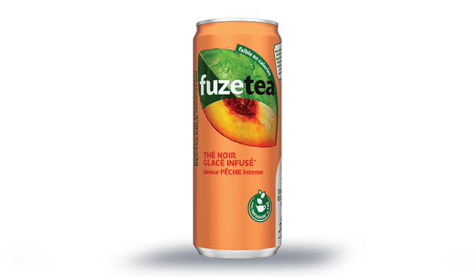 1 CANETTE FUZE TEA PECHE