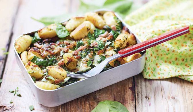 GRATIN GNOCCHI/EPINARD BIO