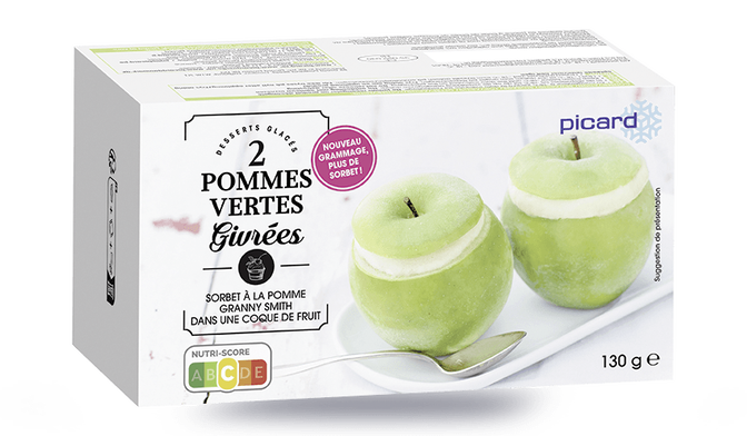 2 pommes givrées