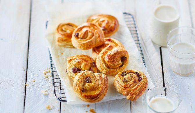 10 mini-pains aux raisins