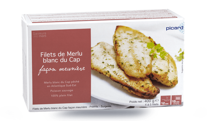 Filets de merlu blanc du Cap façon meunière