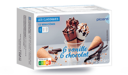12 MINI CONES VANIL/CHOCO