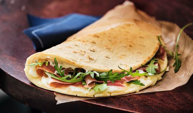 PIADINA STRACCHINO 195G