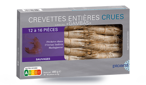 CREVETTES CRUE 30/40-400G
