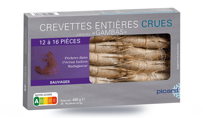 CREVETTES CRUE 30/40-400G