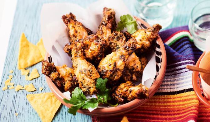Manchons de poulet au chimichurri
