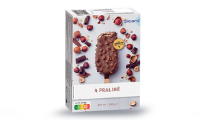 4 b&acirc;tonnets pralin&eacute;