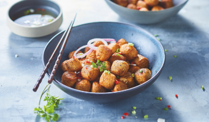 Boulettes de poulet à la thaïlandaise