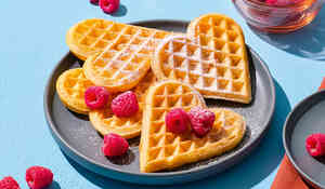 10 GAUFRES COEUR BIO