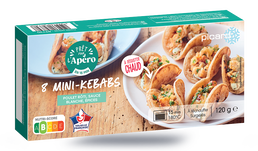 8 MINI KEBABS 120G