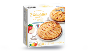 2 TARTELETTES FINES AUX POMMES TE