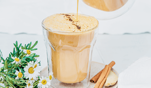 Tchaï latte à la patate douce