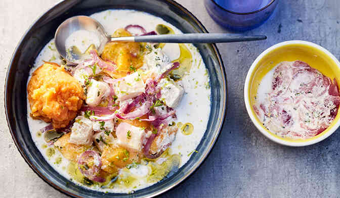 Ceviche de dorade sébaste à la thaï