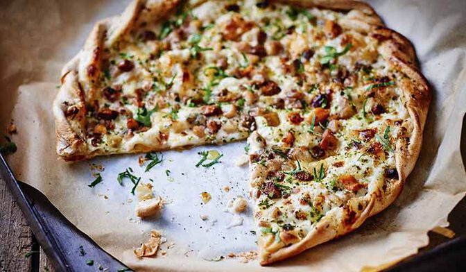 TARTE FINE GORGONZOLA