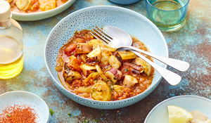 Bouillabaisse de calmar