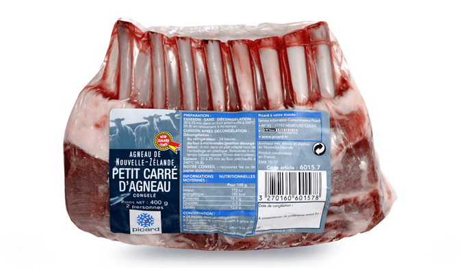 Petit carré d'agneau