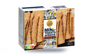 MINI TOASTS SESAME 100G