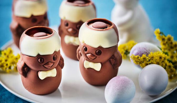 4 poussins glacés