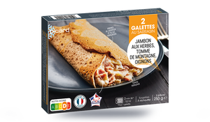 2 GALETTES JAMBON/TOMME