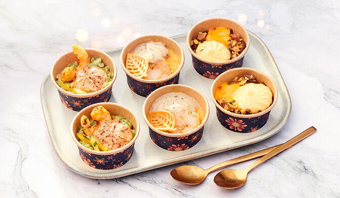 6 Mises en bouches festives — vue 3