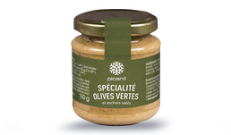 SPECIALITE OLIVES VERTES ANCHOIS 110G