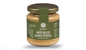 SPECIALITE OLIVES VERTES ANCHOIS 110G