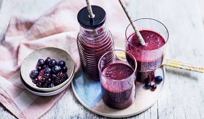 SMOOTHIE ROUGE CASSIS BIO