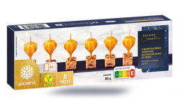 8 MONTGOLFIERES CAJOU